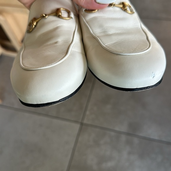 White Gucci Princetown Loafers Size 37 - Picture 7 of 8